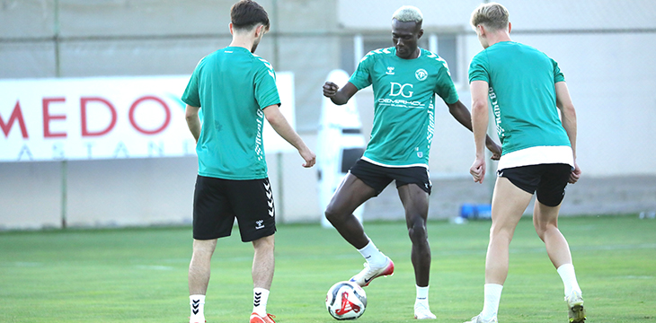 Alanyaspor maçı hazırlıklarını tamamladık