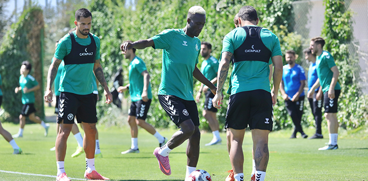 Günün ilk antrenmanını tamamladık