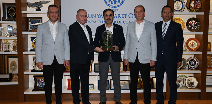 KTO Başkanı Selçuk Öztürk’e Teşekkür Ziyareti