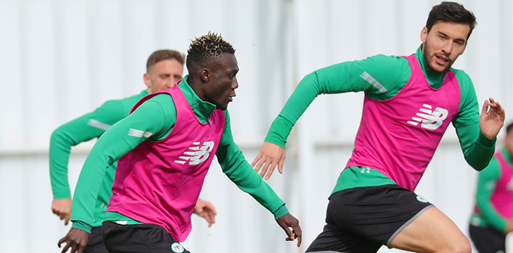 Adana Demirspor maçı hazırlıklarına devam ediyoruz