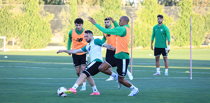Rizespor maçı hazırlıklarına devam ediyoruz