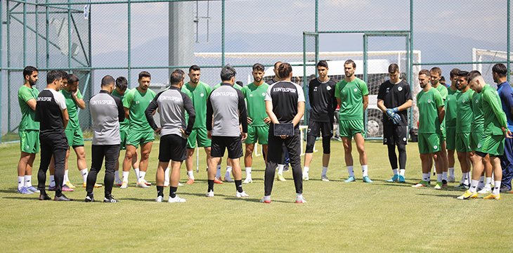 Konyaspor’umuzun ikinci etap Erzurum kampı başladı