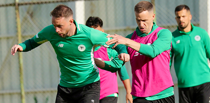 Çaykur Rizespor maçı hazırlıklarını tamamladık