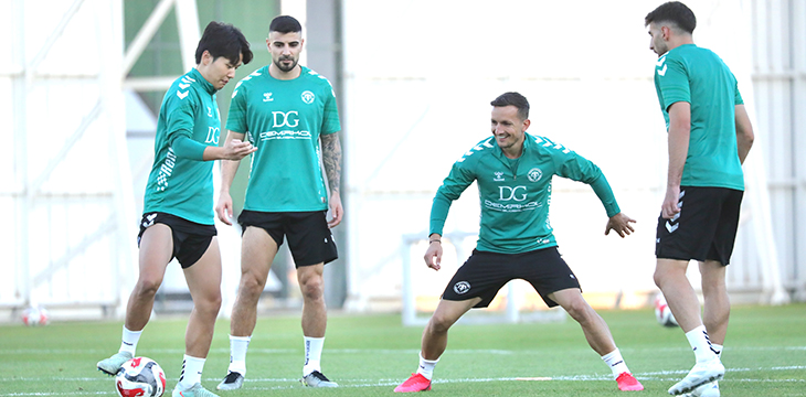 Alanyaspor maçı hazırlıklarına devam ediyoruz