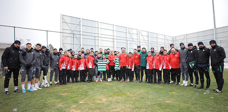 Down Sendromlular Futsal Milli Takımı'nı Ağırladık