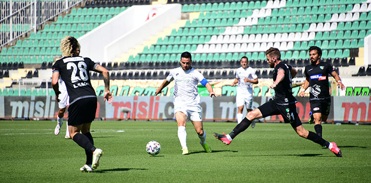 Takımımız Denizli deplasmanından 1 puanla dönüyor