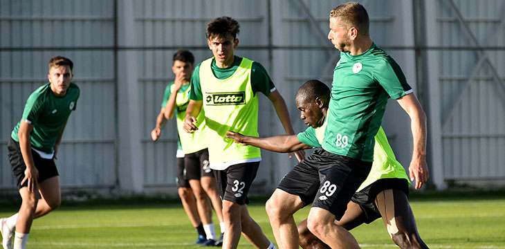 Takımımız Gençlerbirliği maçı hazırlıklarına yeniden başladı