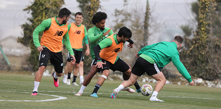 Giresunspor maçı hazırlıklarına devam ediyoruz