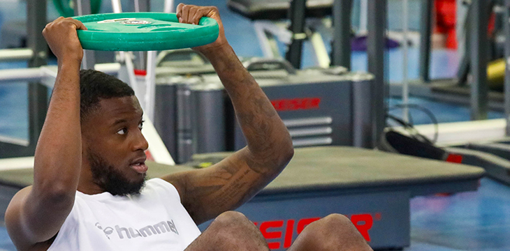 Salonda kuvvet çalıştık