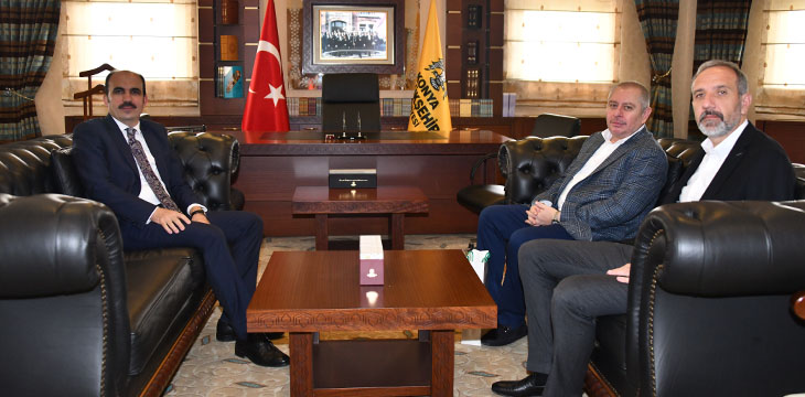 Büyükşehir Belediye Başkanımızı ziyaret ettik