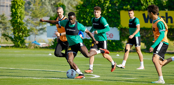 Kayserispor maçı hazırlıklarına başladık