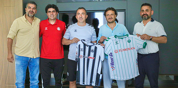 Teknik Direktörümüz Recep Uçar 68 Aksaray FK Kulübü Başkanı ve Teknik Direktörünü ağırladı