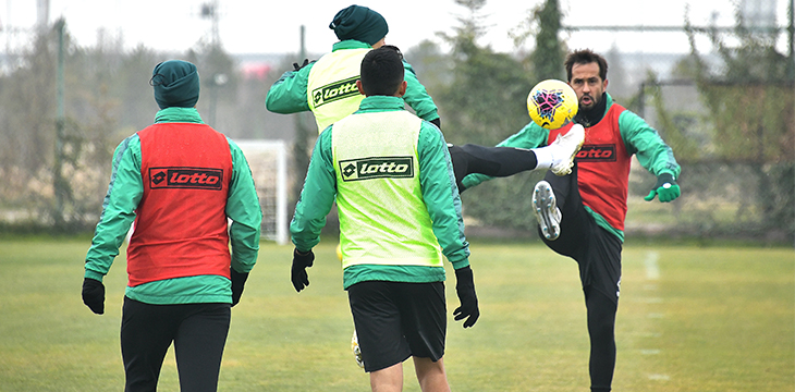 Medipol Başakşehir maçı hazırlıklarımız başladı