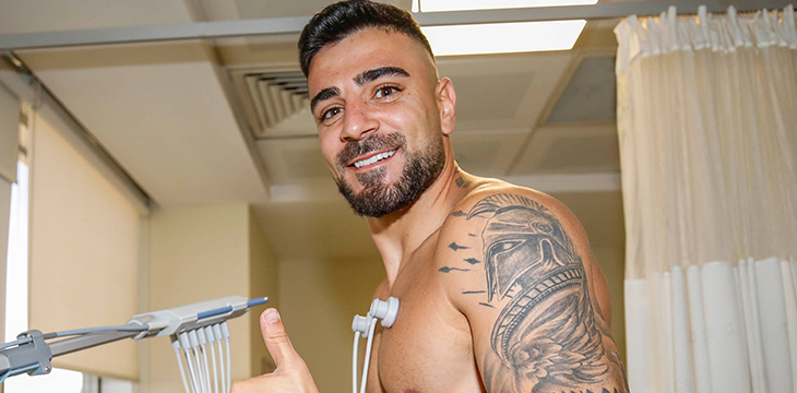 Takımımızın sağlık kontrolleri başladı