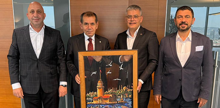 Galatasaray Kulübü Başkanı Sayın Dursun Özbek'i ziyaret ettik